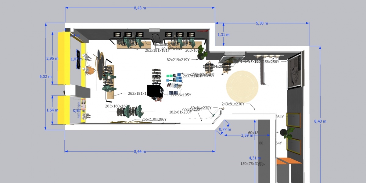 STORE DESIGN HOLLALA
